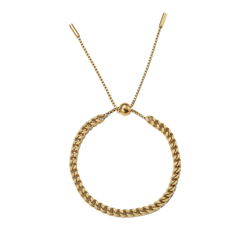 Braided Titanium Steel Bracelet