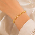 Gold Chain Bracelet, Dainty Jewelry for Women, Minimalist Gold Accessory, Elegant Gift for Her, Fine Jewelry for Everyday Wear
