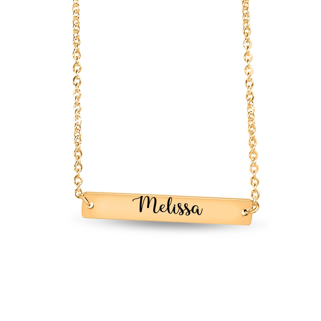 Horizontal Bar Necklace