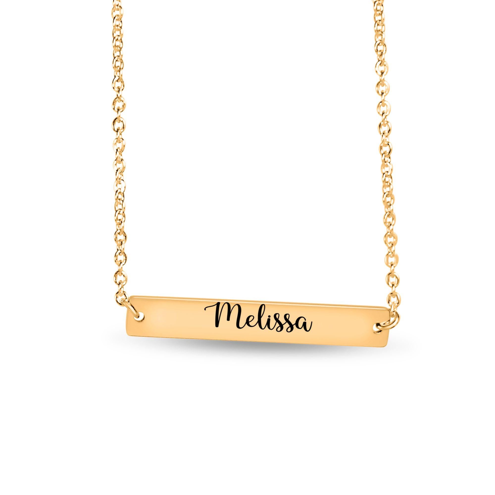 Horizontal Bar Necklace