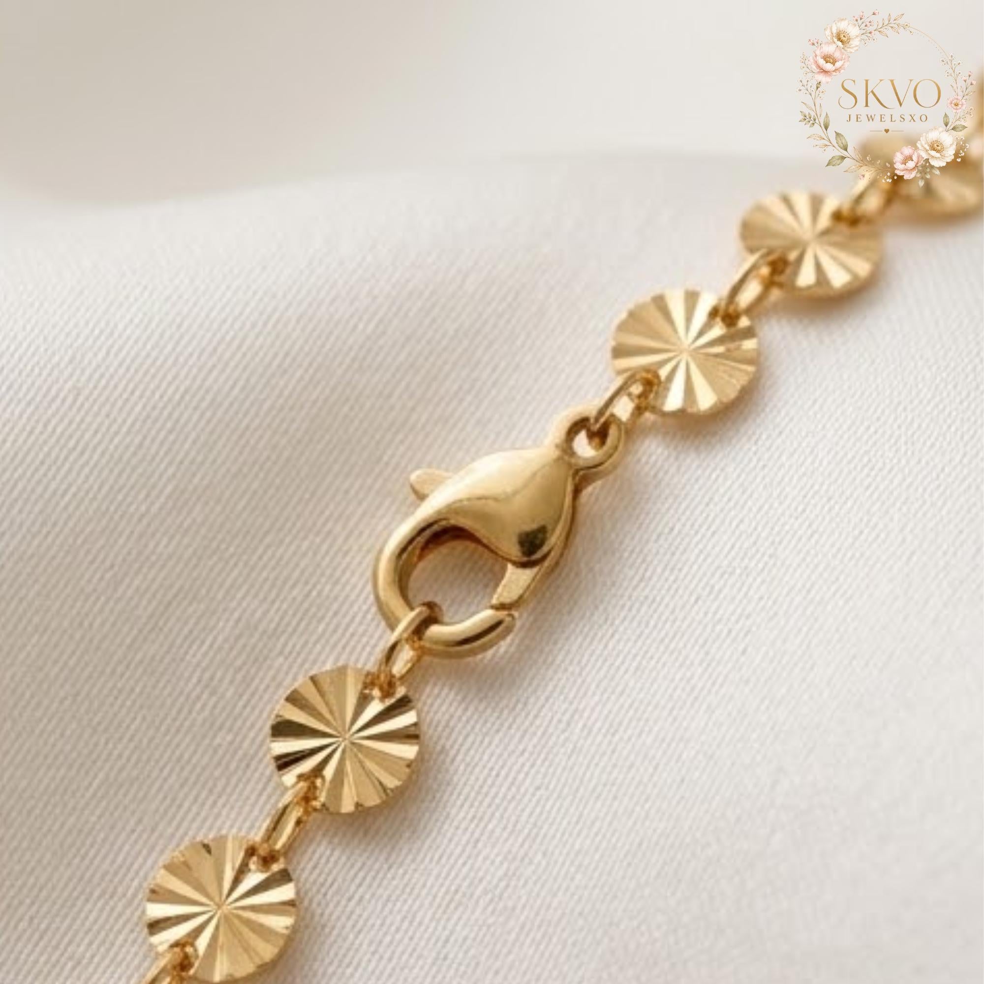 Gold Chain Bracelet, Minimalist Jewelry, Gift for Her, Everyday Wear or Bridal