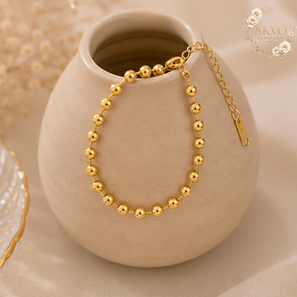 Gold Chain Bracelet, Dainty Jewelry for Women, Minimalist Gold Accessory, Elegant Gift for Her, Fine Jewelry for Everyday Wear