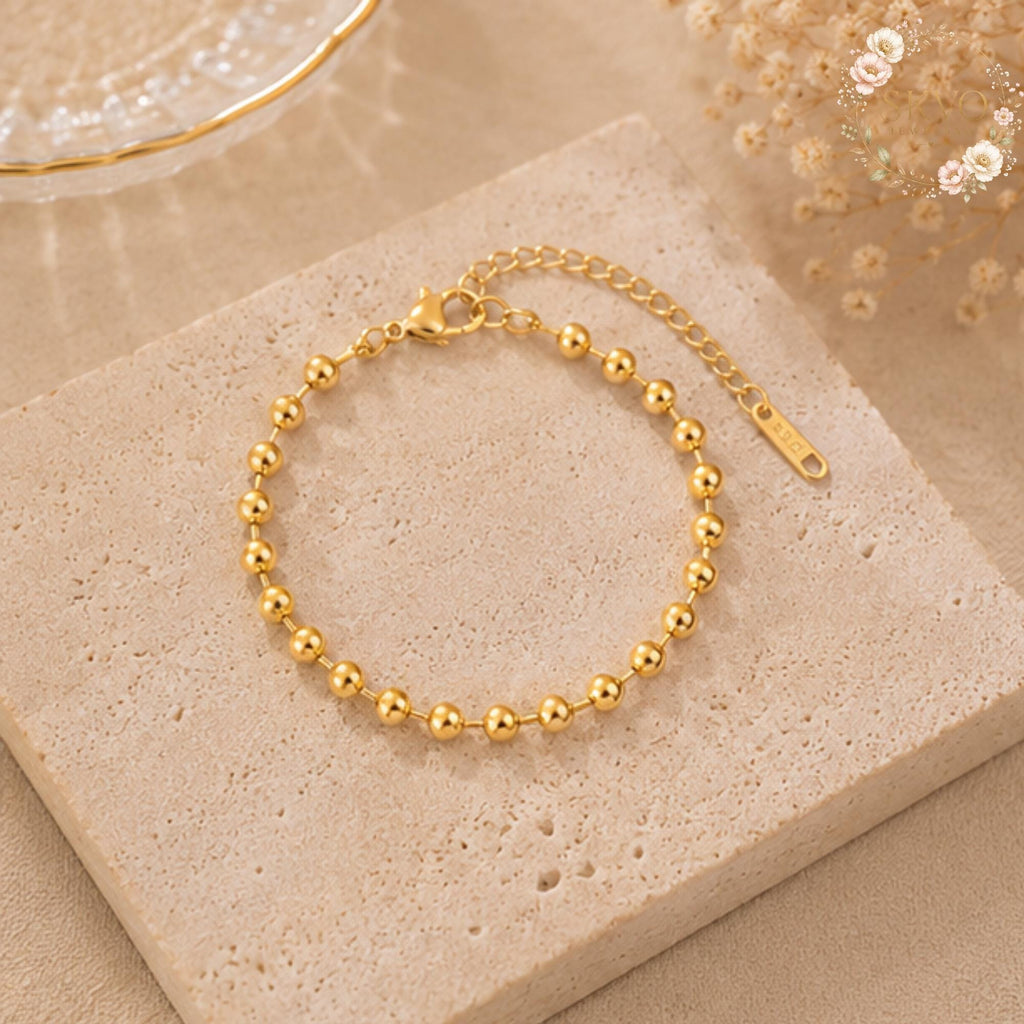 Gold Chain Bracelet, Dainty Jewelry for Women, Minimalist Gold Accessory, Elegant Gift for Her, Fine Jewelry for Everyday Wear