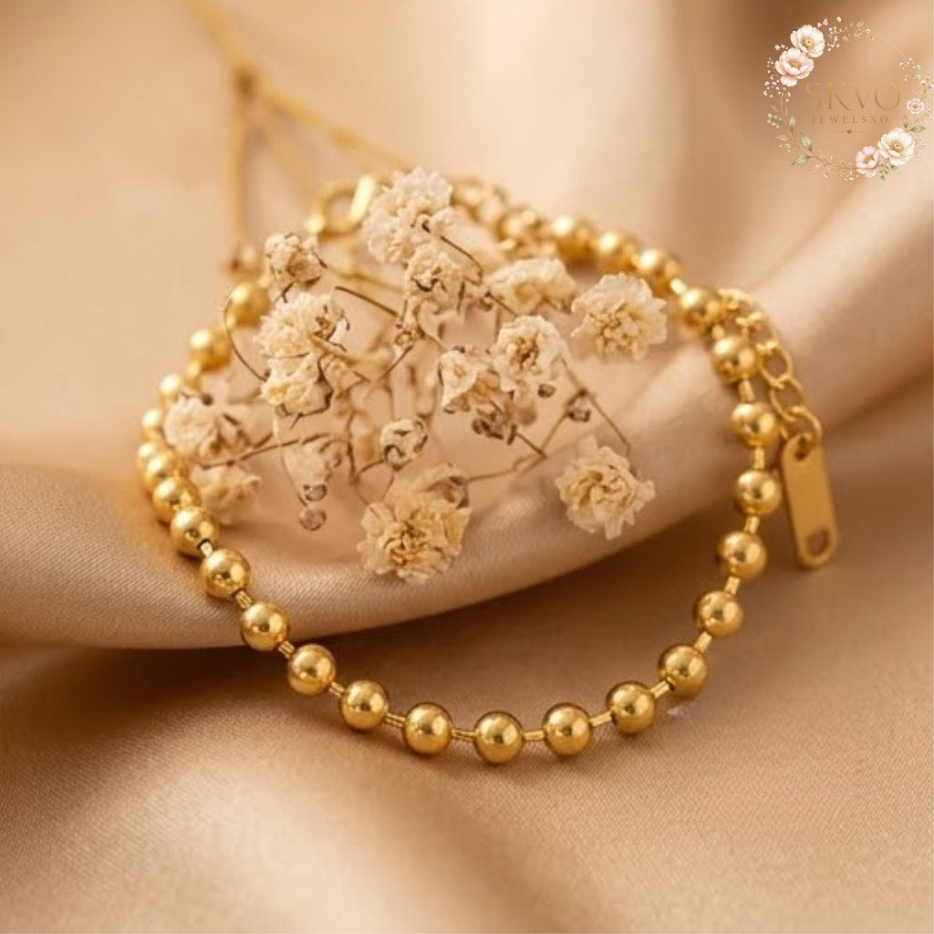Gold Chain Bracelet, Dainty Jewelry for Women, Minimalist Gold Accessory, Elegant Gift for Her, Fine Jewelry for Everyday Wear